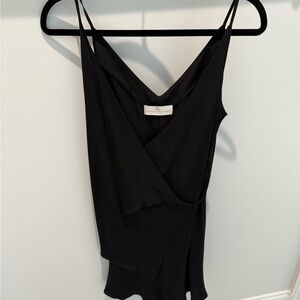 Amanda Uprichard Black Camisole Top